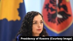 "Uveravam vas da je Kosovo konstruktivna strana i da će i dalje biti strana koja poštuje evropske principe i standarde, a kako će se Srbija ponašati zavisi od njih samih", kaže Vjosa Osmani, predsednica Kosova.