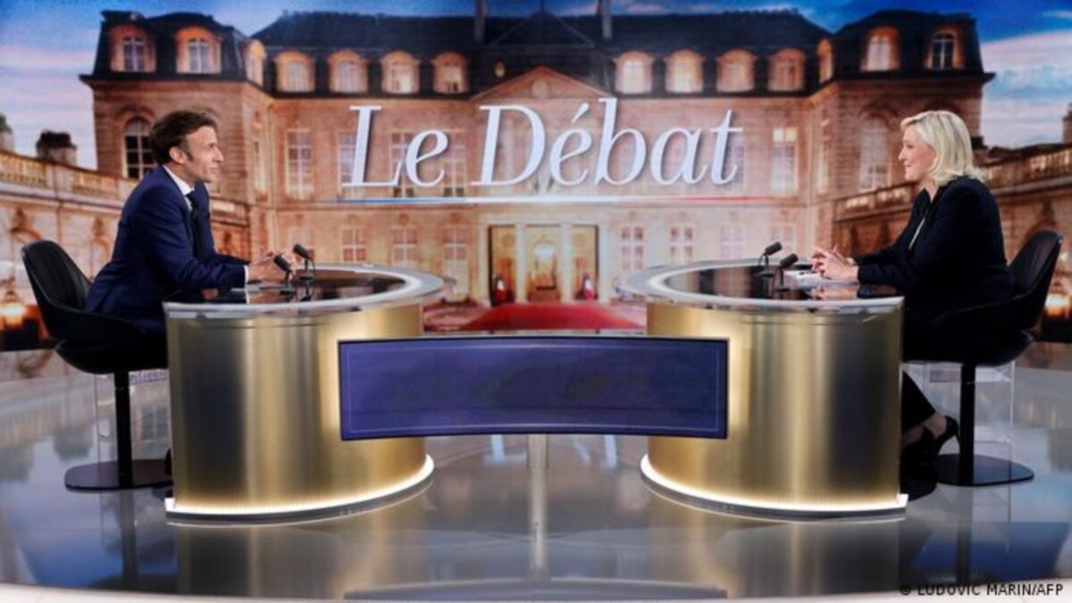 Макрон і Ле Пен провели дебати перед другим туром виборів у Франції
