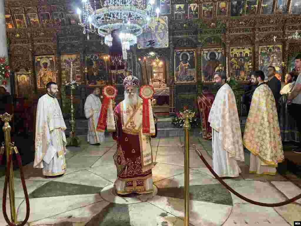 Со велигденската богослужба во Битола чиноначалствуваше митрополитот Петар