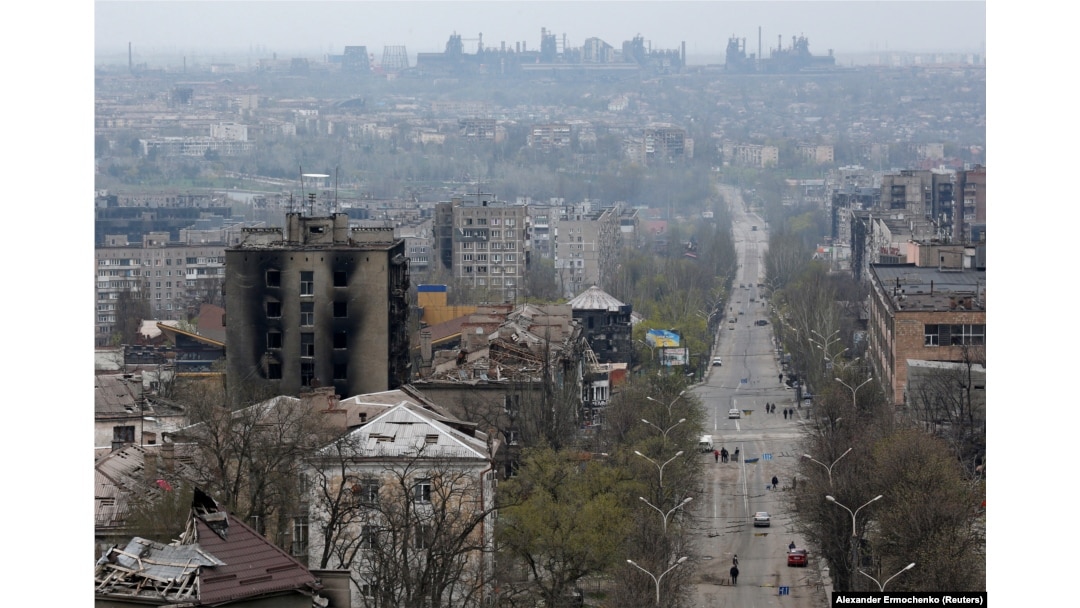 Так Маріуполь виглядав 19 квітня. Виїхати з міста вже майже неможливо