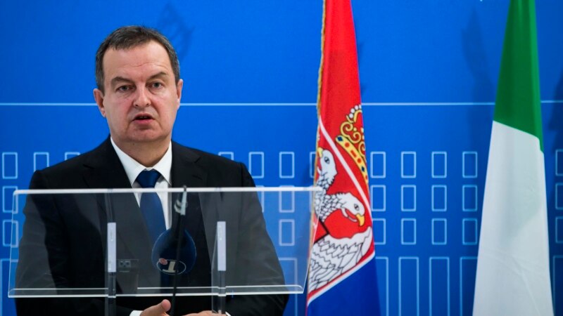 Dačić: Srbiji nije ranije predstavljen papir sa priznanjem Kosova