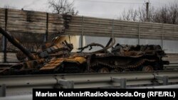 Forțele guvernamentale ucrainene au respins trupele rusești la Makarov, regiunea Kiev. March 4, 2022