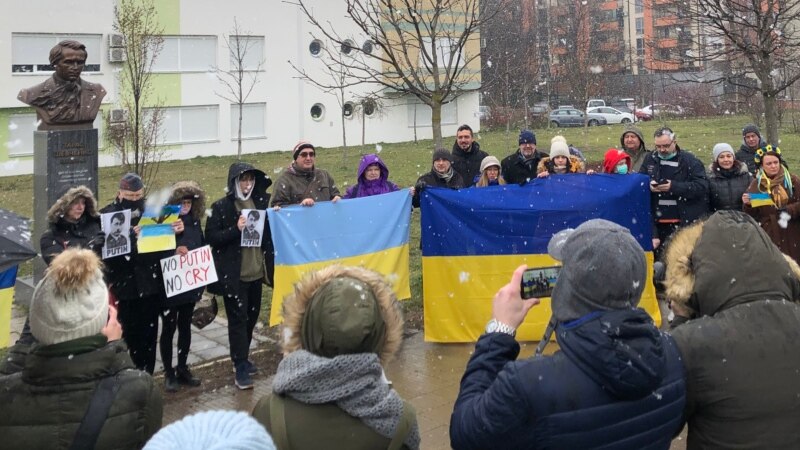 Skup solidarnosti sa Ukrajinom u Novom Sadu