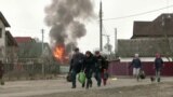 Many citizens of Irpin, northwest of Kiev, decided to leave the city on Sunday, and some were killed.