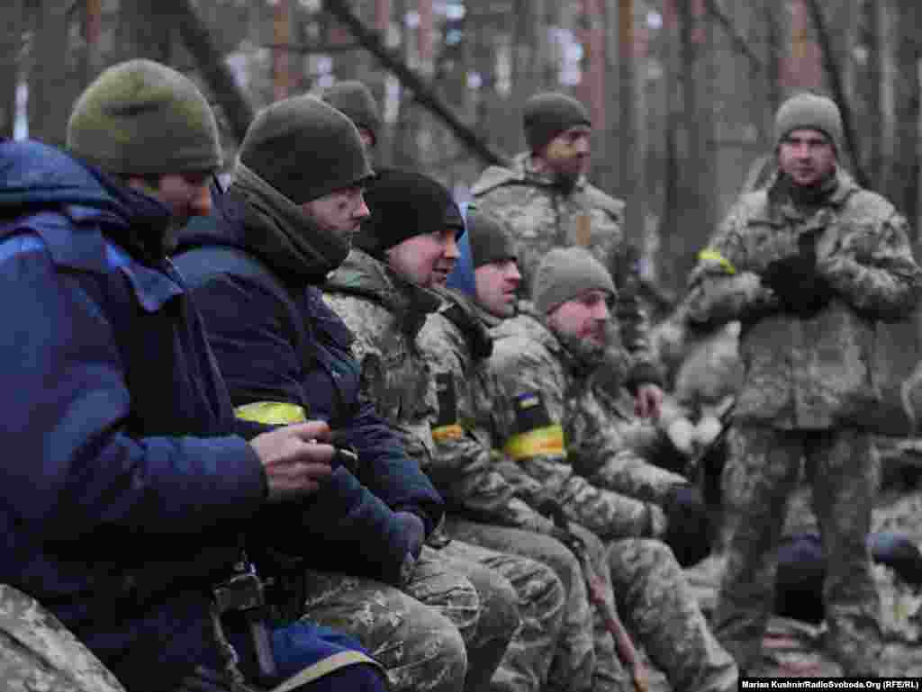 Військові ЗСУ, околиці Макарова, Київщина, 6 березня 2022 року