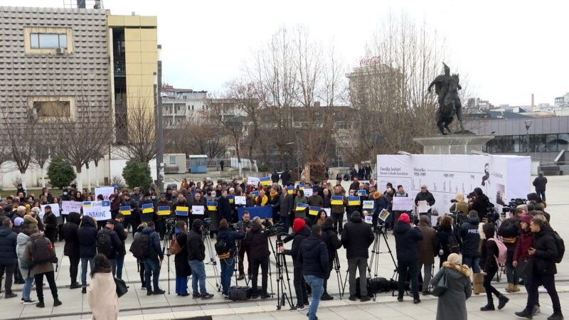 U Prištini održan protest solidarnosti s Ukrajinom
