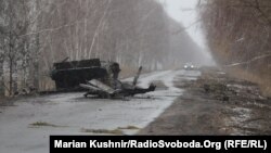 Знищена ЗСУ російська військова техніка під Ясногородкою, що на Київщині