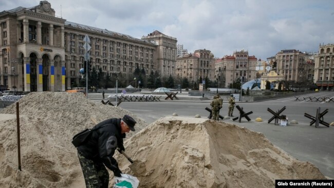 Ostromra készülnek – ilyen most Kijev belvárosa