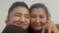 Miras Tasharghanov, pictured here with his mother, Gulzhan Tasharghanova, thought he was going to be working in a Russian meat-processing plant. Instead he ended up in Ukraine with the Russian Army.  