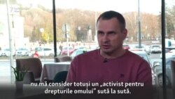 Oleh Sențov: „Sunt gata să vorbesc oricât va fi necesar pentru ca cei aflați în detenție să nu fie uitați”