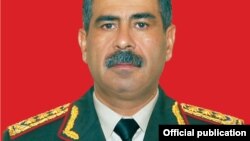 Министр Обороны Азербайджана Закир Гасанов 