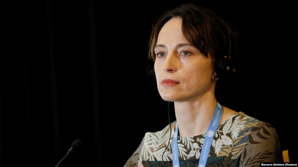 The UN special rapporteur on the negative impact of unilateral coercive measures on human rights, Alena Douhan, has been accused of playing into the hands of authoritarian governments and promoting their propaganda.