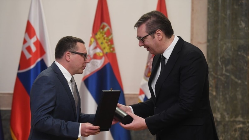 Vučić dodelio orden predsedniku Eurojusta