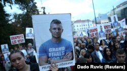 Protesti građana u Sarajevu zbog slučaja "Dženan Memić"