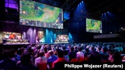 Илустрација, е-спорт лига во League of Legends 2018 во Париз, Франција