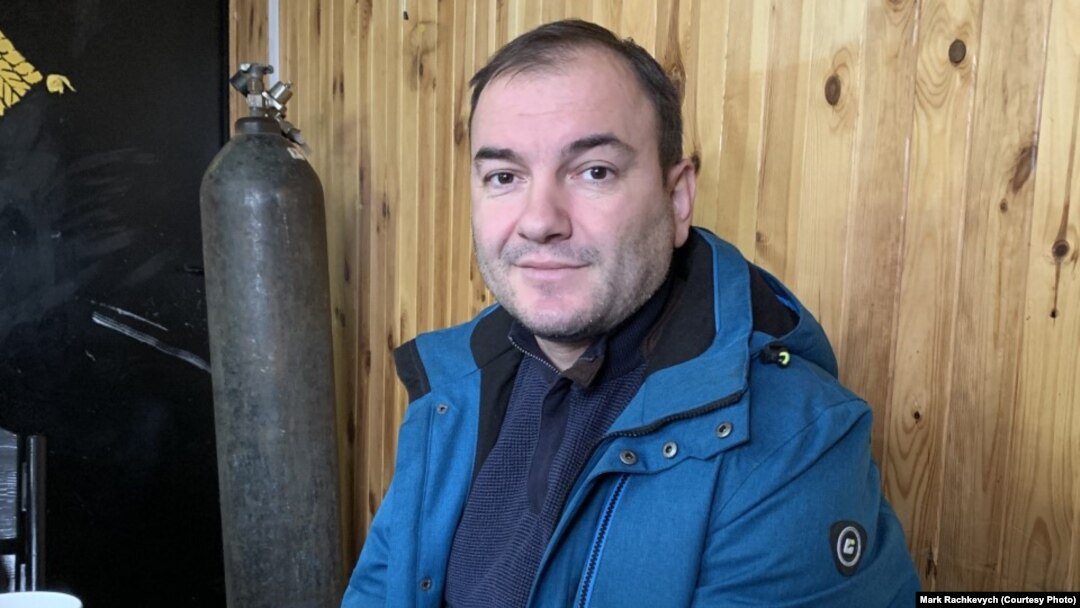 Candidatul la primărie Yaroslav Hodunok
