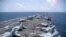 Aeroplanmbajtësja USS George Washington në Detin Arabik më 20 gusht. 
