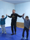 Moldova, Priest Marin Drăguțan from the village of Lingura, Cantemir, is also a sports teacher.