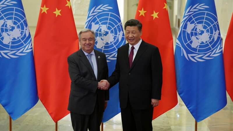 Гутереш разговарал со кинескиот претседател Џинпинг за Ујгурите 