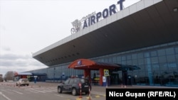 Aeroporti Ndërkombëtar në Kishinau, Moldavi. Fotografi ilustruese. 