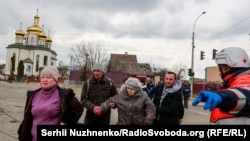 Евакуація з Ірпеня, Київська область, 7 березня 2022 року