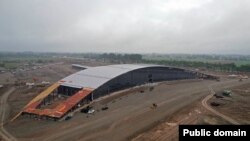Жаңы автобекеттин курулушу. Бишкек. 10-май, 2026-жыл.