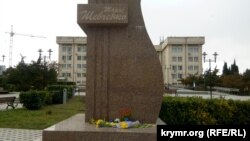 Севастополь, памятник Шевченко, 9 марта 2022 года