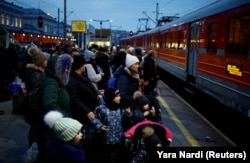 Вокзал у Перемишлі, Польща, 4 березня 2022 року