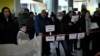 Россиян встречают в аэропорту Еревана, 4 марта