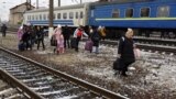 UKRAINE-CRISIS/LVIV TRAIN STATION