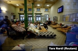 Прихисток для біженців у Перемишлі, Польща, 4 березня 2022 рік