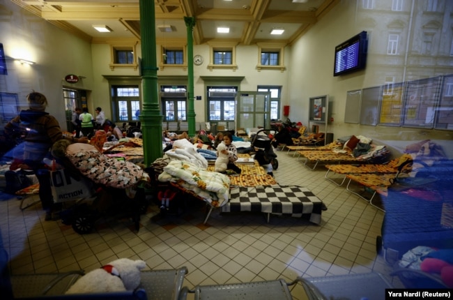 Прихисток для біженців у Перемишлі, Польща, 4 березня 2022 рік