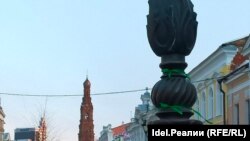 В Казани появились зеленые ленточки – символ протеста против войны в Украине 