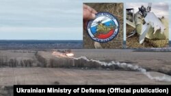 صحنه‌ای از ساقط شدن یک فروند هلیکوپتر تهاجمی سنگین میل می-۳۵اِم روسیه با استفاده از موشک دوش‌پرتاب