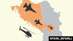 Akcije NATO-a i EUFOR-a iznad Zapadnog Balkana