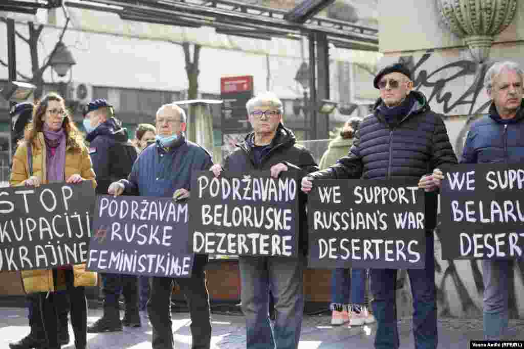 În Serbia, la Belgrad, a avut loc sâmbătă un protest față de războiul declanșat de Vladimir Putin în Ucraina. Protestul a fost organizat de grupul Femei în negru.&nbsp;