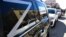 A column of vehicles paraded through the streets of Volgograd on March 6 to express support for the invasion of Ukraine. Some of the cars displayed the letter Z, which is used as an unofficial symbol of the Russian troops fighting in the war.