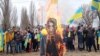 Мелітополь, Запорізька область, акція проти військ РФ, 7 березня 2022 року