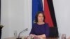 Ministrja e Jashtme e Gjermanisë, Annalena Baerbock, gjatë vizitës në Bosnje dhe Hercegovinë, Sarajevë, 10 mars 2022.