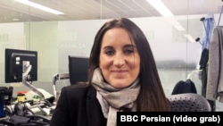 کاترین شکدم در خلال گفت‌وگو با بی بی سی فارسی
