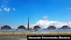 Запорожская атомная электростанция (ЗАЭС) возле города Энергодара Запорожской области, 4 августа 2022 года