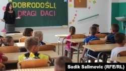 Students who are being pulled out of Konjevic Polje’s school are being taught in an alternative school with a teacher from Sarajevo who is instructing them according to the curriculum of the Sarajevo canton. (file photo)