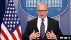 White House national security advisor H.R. McMaster