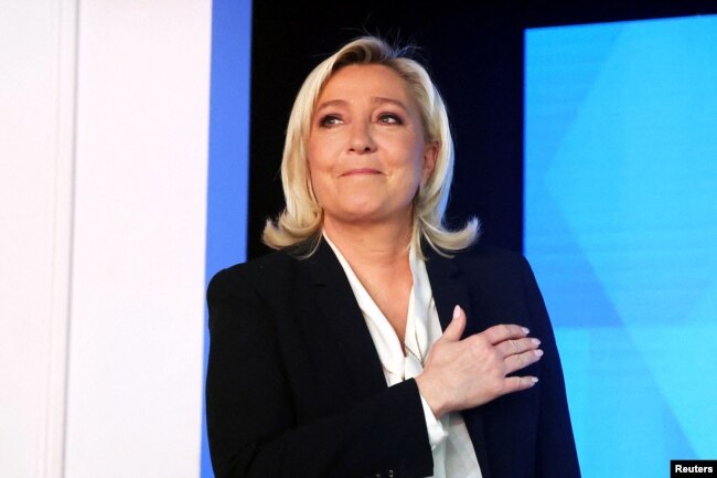 Marine Le Pen.