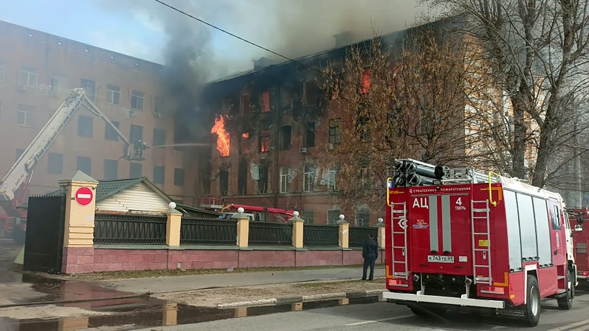 Per gaisrą Rusijos gynybos ministerijos tyrimų institute Tverėje žuvo šeši žmonės