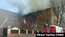 Incendiu la Institutul Central de Cercetare al Forțelor de Apărare Aerospațială din Rusia