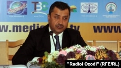 Асадулло Рахмон, председатель комитета по телевидению и радио, 9 января 2015 года.