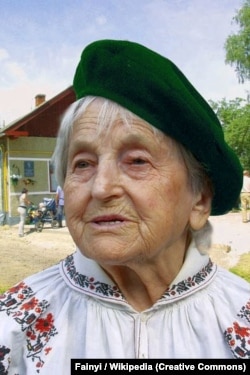 Ольга Ільків, колишня зв’язкова головнокомандувача УПА генерала Романа Шухевича. 31 червня 2007 року