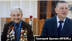 Владимир Сбоев и его ученик, ректор НГТУ Анатолий Батаев