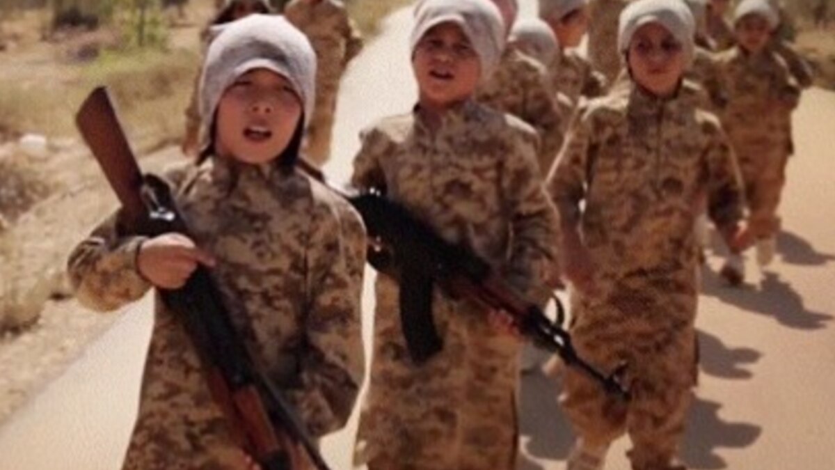 Киргизы террористы. Исламское государство дети.